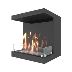 Биокамин фронтальный SteelHeat LONG 600